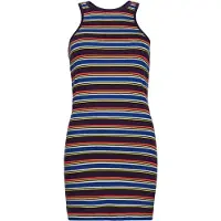 Superdry Vintage Stripe ärmlös Kort Klänning