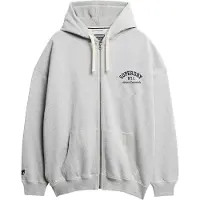Superdry Athletic Ess Oversized Sweatshirt Med Dragkedja