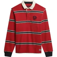 Superdry Vintage Athletic Stripe Rugby T-shirt Med Lång ärm