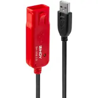 Lindy 2.0 Active Usb-förlängningskabel 8 M
