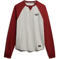 Superdry Vintage Athletic Baseball T-shirt Med Lång ärm