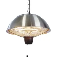 NSH Nordic Terrassvärmare 1500W takmonterad HORTUS, silver (211-305)