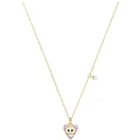 Swarovski Söt Rosa Uggla Halsband Damhalsband 5528913 Box (Random Color)