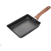 KAISAI Tamagoyaki Panna Japansk Omelettpanna Äggpanna Stekpanna Ingen Olja Non-stick Yuzishao Rektangulär Omelettpanna B2