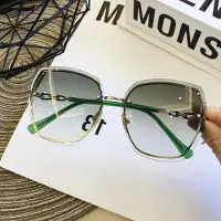 Fable Moderna Rimlösa Fyrkantiga Solglasögon Dam Designer Vintage Rosa Glasögon Gafas De Sol Dam Nyanser Solglasögon