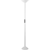 FABAS LUCE LED uplight golvlampa Tratto, dimbar, Vitt / opal, Vardagsrum / matsal, Metall, Modern, LED-golvlampa