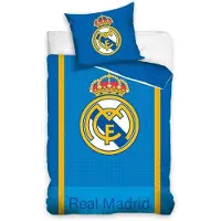 BrandMac Real Madrid Sängkläder 140 x 200 cm - Blå - , storlek One Size