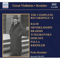OUTHERE Kreisler Fritz: Complete Solo Recordings Vol 8