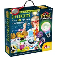 Lisciani Génius Science - vetenskapsspel - elektricitet - 50 experiment - LISCIANI ren