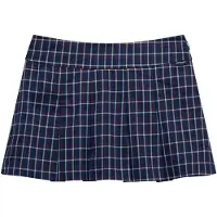 Superdry för kvinnor. W7210419A Marinblå plisserad byxkjol (XS), Casual, Polyester, Marino