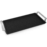 Electrolux E9HHPG11, Grillplåt, Universal, Ugn/Spis, Svart, Rektangel, 253 mm