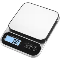 INF 3 kg Digital Köksvåg med 0,1 g Noggrannhet - Laddningsbar och Batteridriven