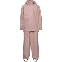 CeLaVi Regnkläder - Recycled PU - Misty Rose - - 110 - Regnkläder