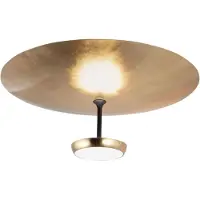 FABAS LUCE LED taklampa Yuko, dimbar, Vardagsrum / matsal, Metall, Modern, LED-taklampa