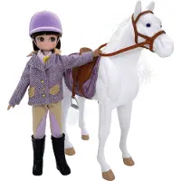 Lottie London Pony Äventyr Docka & Set | Leksaker för Flickor och Pojkar | Gåvor för 3-8 År | Liten 7,5 tum