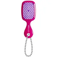 UNbrush Super Mini Keychain - Pink Burst Detangling brush 1 st