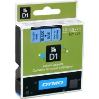 Dymo 45016 Märkband Polyester Bandfärg: Blå Skriftfärg: Svart 12 mm 7 m