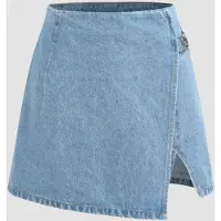 Hiccups for Kids Högmidjade denimshorts
