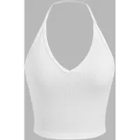 Hiccups for Kids Halter Neck Jersey Crop Top