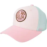 Lil' Boo Copenhagen Keps - Lastbilsförare - Rosa/Turquoise - - 56-58 cm - Keps