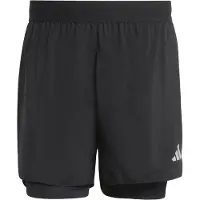 Adidas Löparshorts Run Essentials 2-i-1 - Svart, storlek X-Large