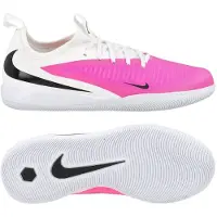 Nike Phantom 6 Academy Low Cut Ic Breakout - Vit/svart/rosa Barn - Inomhus (Ic), storlek 34