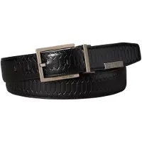 Calvin Klein Reversible Snake Effect Leather Belt