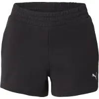 Puma Sportbyxa 'ESS' svart / vit