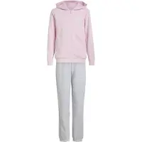 Adidas Träningsdräkt 'ESSENTIALS' gråmelerad / rosa / vit