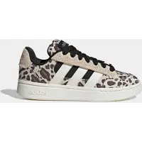 Adidas Låg sneaker 'GRAND COURT ALPHA' beige / mörkbrun / svart / vit