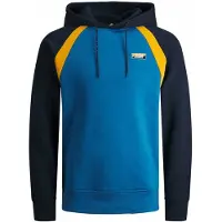 Jack & Jones Sweatshirt marinblå / royalblå / gul
