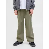Jack & Jones Byxor - JpstAlex - Noos - Dusty Olive - - 13 år (158) - Byxor - Bomull