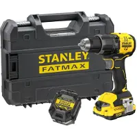 Stanley V 20 SFMCD716D1T-QW Slagborrmaskin batteri 18 V Antal batterier som ingår 1 2 Ah Li-Ion inkl. 1x batteri, inkl. laddare