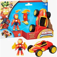 Iron Man and His Awesome Friends Poserbar Hjälte Actionfigur