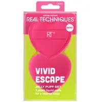 Real Techniques Jelly Puff Set Vivid Set Sminksvamp 1 x 2 st