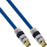 InLine 89950P, 2 m, S-Video (4-pin), S-Video (4-pin), Guld, Blå, Hane/Hane
