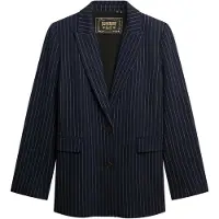 Superdry Pinstripe Boyfriend Blazer