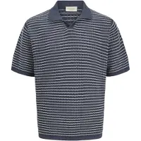 Jack & Jones Nantucket Knit Split Neck Kortärmad Polotröja
