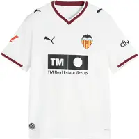 Puma Valencia Cf 26/27 Replica Hemma Junior T-shirt Med Kort ärm