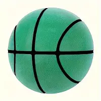 LCAuto parts Tyst 7-tums basketboll - Mycket elastiskt PU-material för inomhuslek, perfekt present till jul, Thanksgiving, Halloween och födelsedagar grön