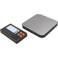 Fishine Trådlös köksvåg med fjärrdisplay Rostfri skål Magnetisk Digital Elektronisk 15KG för