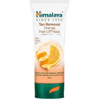 Himalaya Tan Removal Peel-Off Mask Orange 50g Tub För Slät Strålande Hud Glöd