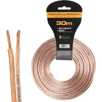 Libox Kabel glosnikowy 2x1,50mm LB0008-30, Kopparpläterat aluminium, 30 m, Transparent