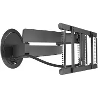 Vogel's SIGNATURE DesignMount TVM 7655 - Monteringssats (vridbar arm) - fullständig rörelse - för platt panel - svart - skärmstorlek: 40-77 - väggmonterbar