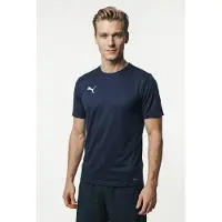 Puma Tränings T-Shirt teamGOAL - Marinblå/White, storlek XX-Large