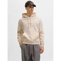 Jack & Jones Sweatshirt 'JORNorrebro' mörkorange / ullvit