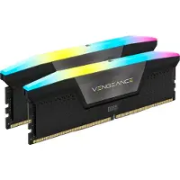 Corsair Vengeance RGB - DDR5 - sats - 16 GB: 2 x 8 GB - DIMM 288-pin - 6000 MT/s / PC5-44800 - CL36 - 1.35 V - ej buffrad - on-die ECC - grå