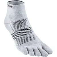 Injinji Men's Run Lightweight Mini-Crew Grey