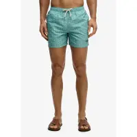 Superdry för män. M3010262A Premium Tryckt 15 grön baddräkt (M), Strandkläder, Återvunnen polyester