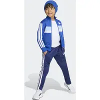 Adidas Träningsdräkt 'Seasonal Essentials Tiberio' blå / ljusblå / mörkblå / vit